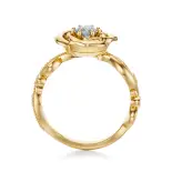 Pierścionek zaręczynowy z diamentami AJPZ_145